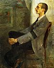 Portrait of the Painter Walter Leistilow by Lovis Corinth